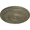 Ekena Millwork Classic Ceiling Medallion (For Canopies up to 5 1/2"), 21 7/8"OD x 2 3/8"P, Witch Hazel Crackle CM22CLWHC - alternate 3